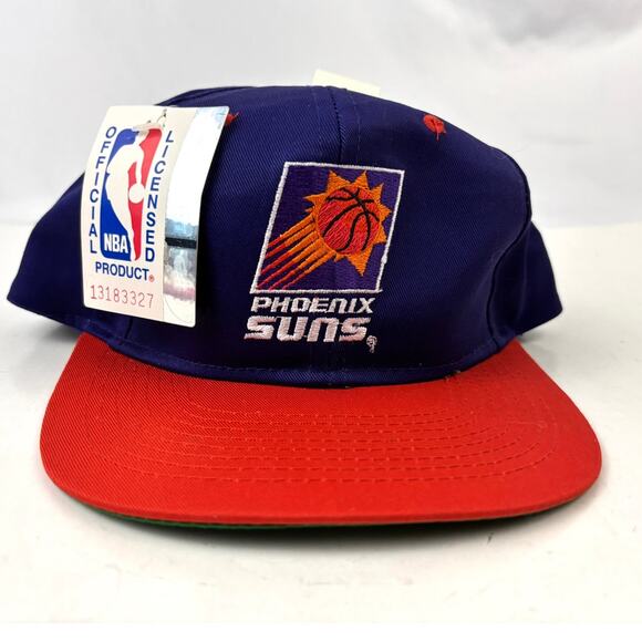 Vintage Phoenix Suns Logo Snapback Hat‎ 1990s Deadstock Nba Basketball main image 7